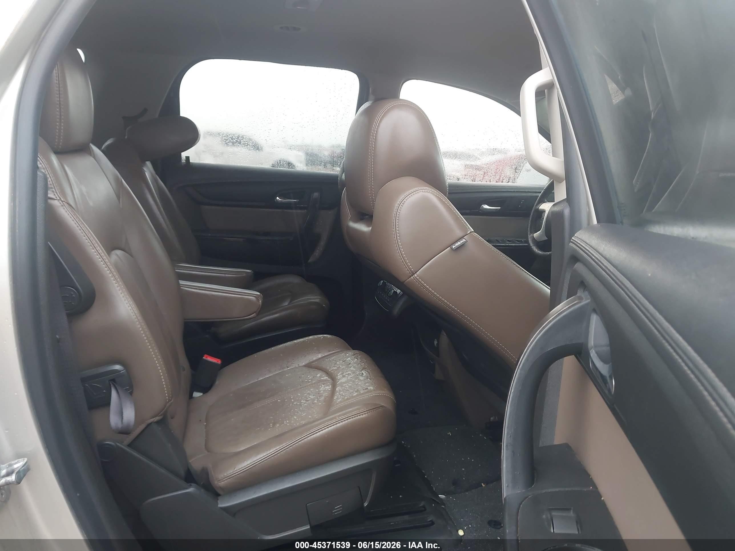 2014 Gmc Acadia Slt-1 Cream vin: 1GKKVRKD7EJ190965