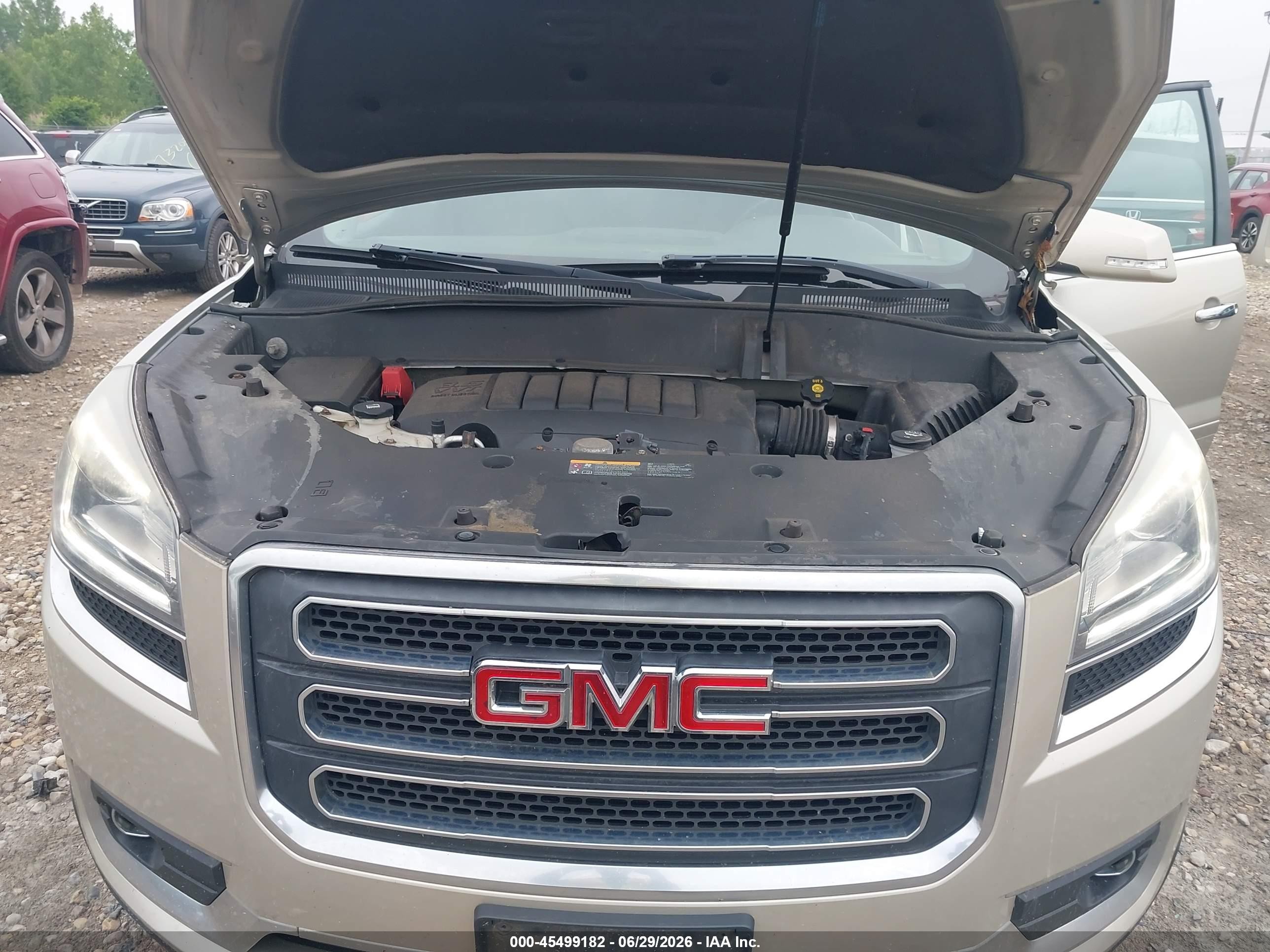 2014 Gmc Acadia Slt-1 Gold vin: 1GKKVRKD7EJ209045