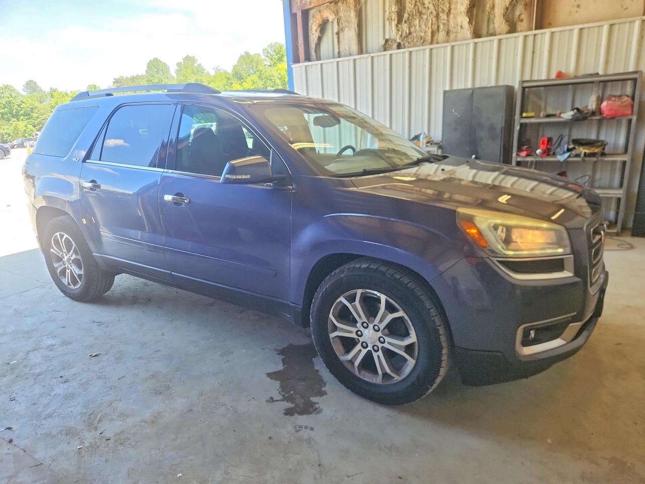 2014 Gmc Acadia Slt-1 Blue vin: 1GKKVRKD7EJ221521