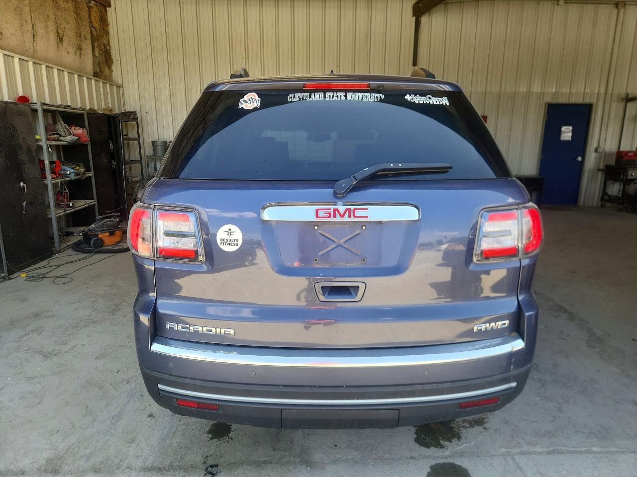2014 Gmc Acadia Slt-1 Blue vin: 1GKKVRKD7EJ221521