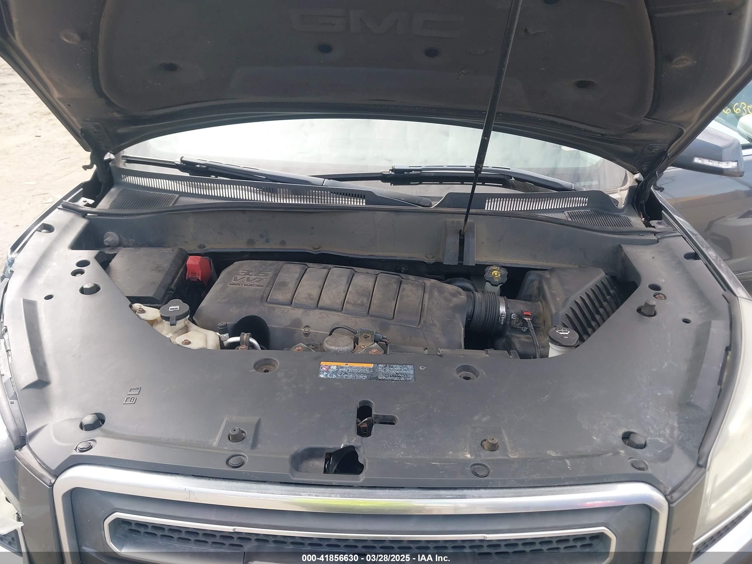 2014 Gmc Acadia Slt-1 Black vin: 1GKKVRKD7EJ272307