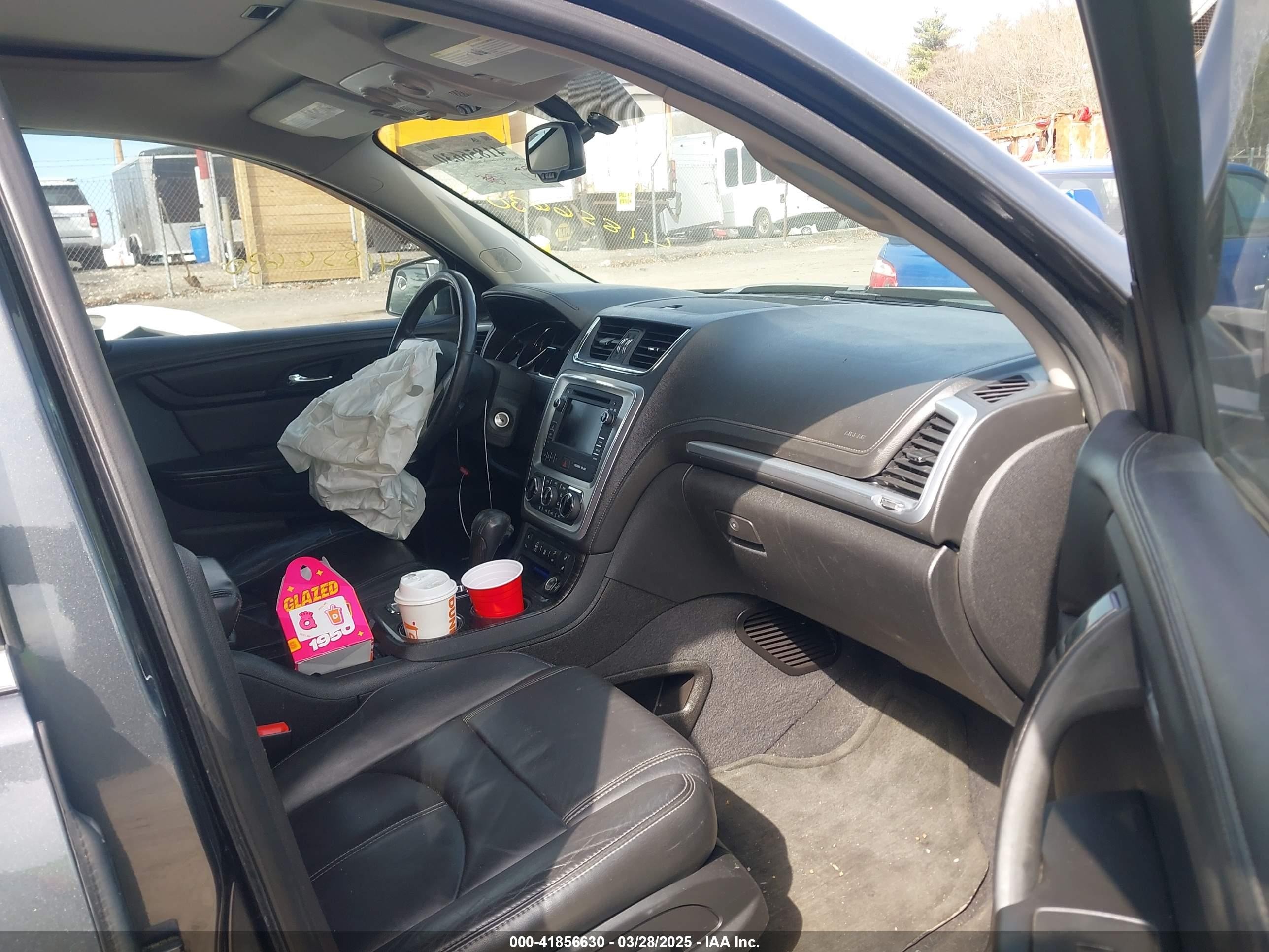 2014 Gmc Acadia Slt-1 Black vin: 1GKKVRKD7EJ272307