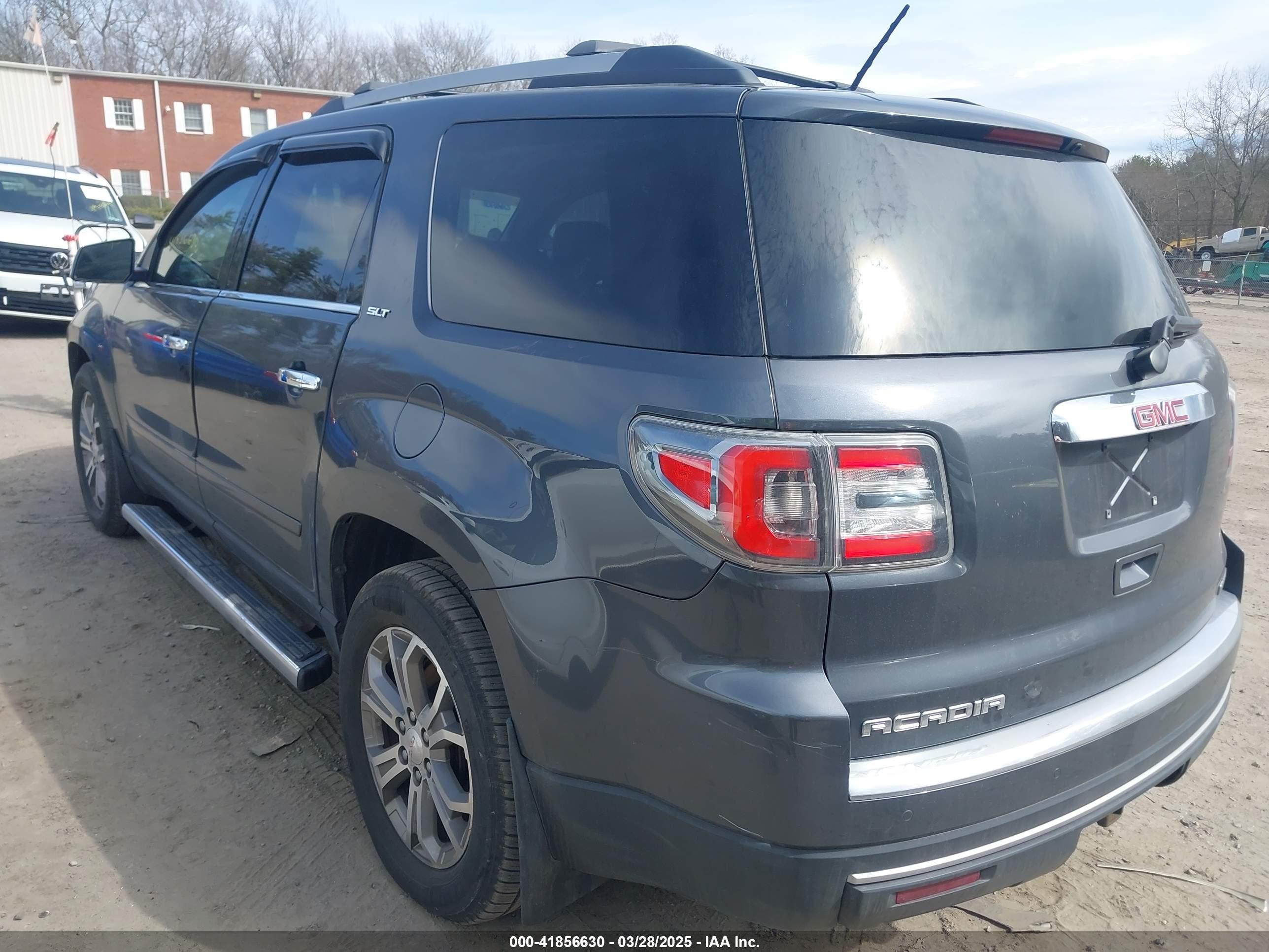 2014 Gmc Acadia Slt-1 Black vin: 1GKKVRKD7EJ272307