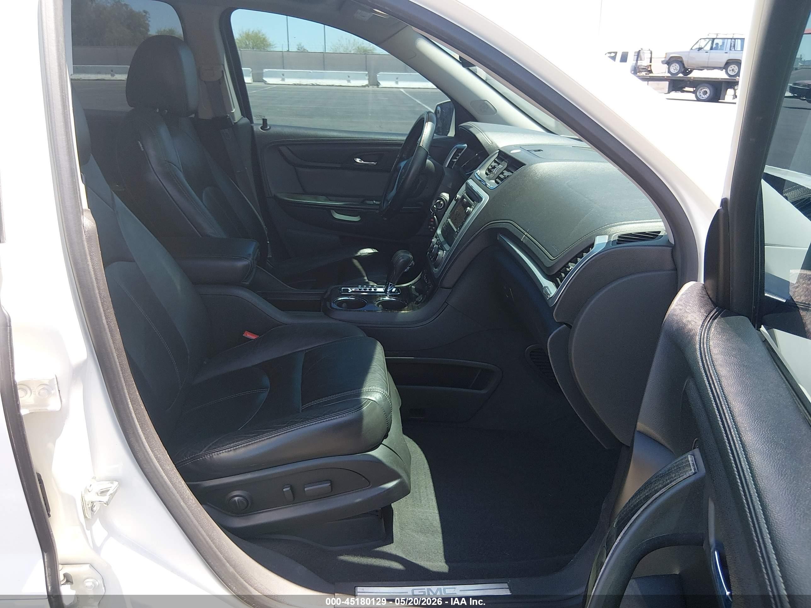2014 Gmc Acadia Slt-1 White vin: 1GKKVRKD7EJ341092