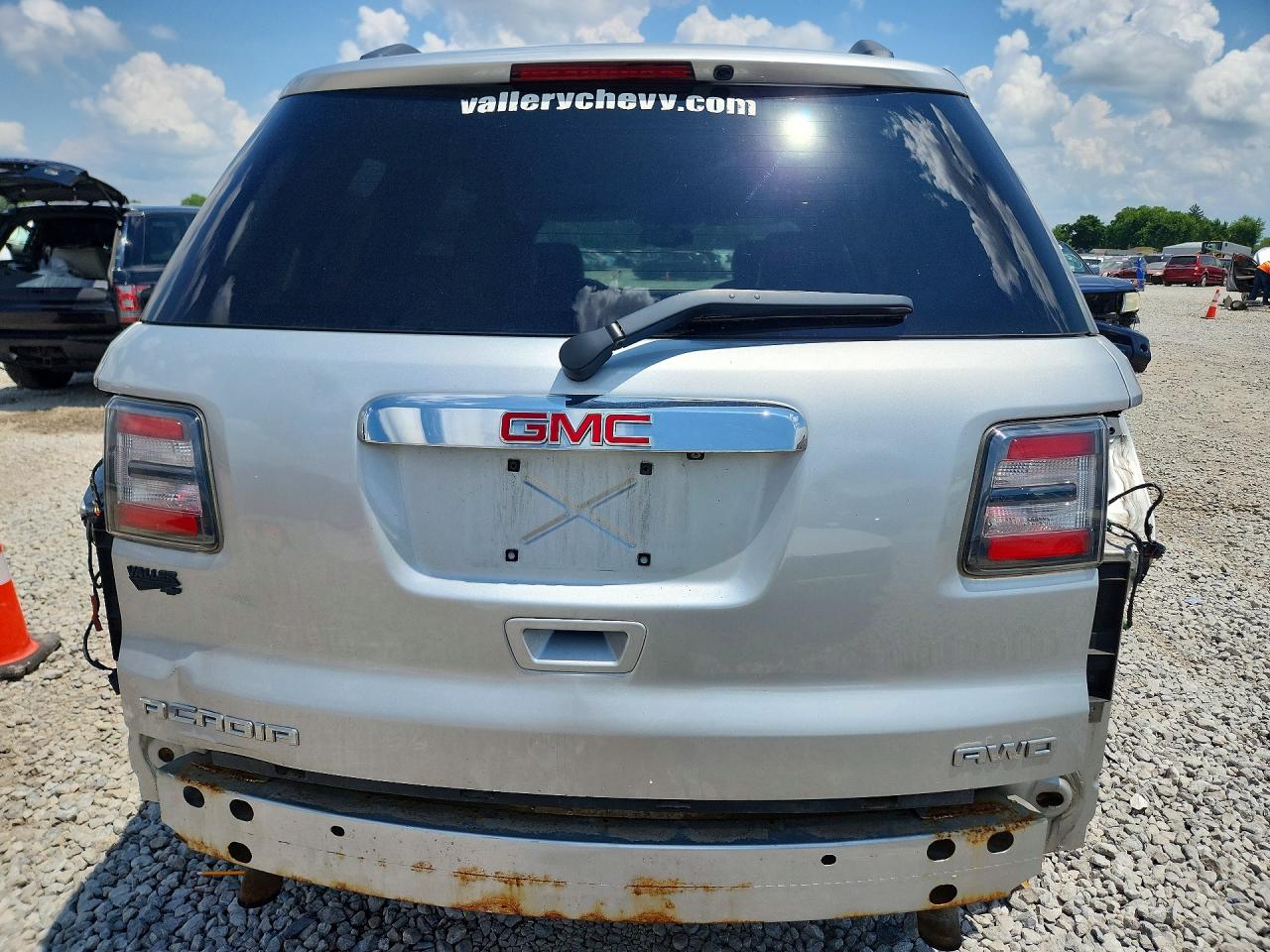 2014 Gmc Acadia Slt-1 Silver vin: 1GKKVRKD7EJ361441