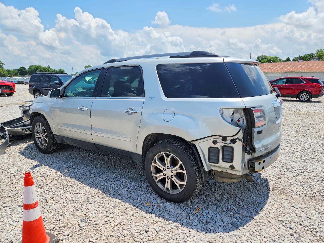 2014 Gmc Acadia Slt-1 Silver vin: 1GKKVRKD7EJ361441