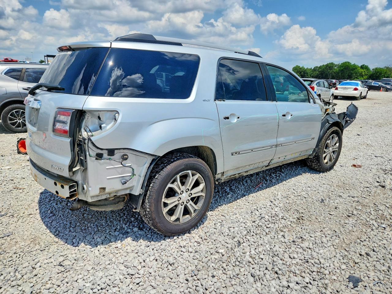 2014 Gmc Acadia Slt-1 Silver vin: 1GKKVRKD7EJ361441