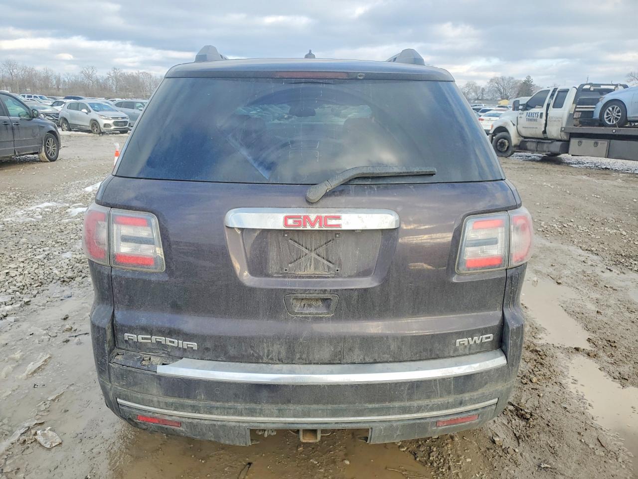 2015 Gmc Acadia Slt-1 Black vin: 1GKKVRKD7FJ100716
