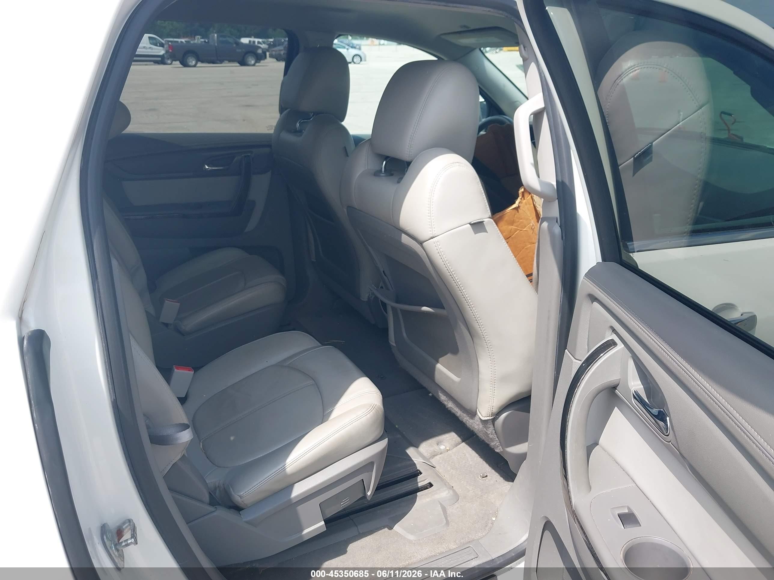 2015 Gmc Acadia Slt-1 White vin: 1GKKVRKD7FJ102210