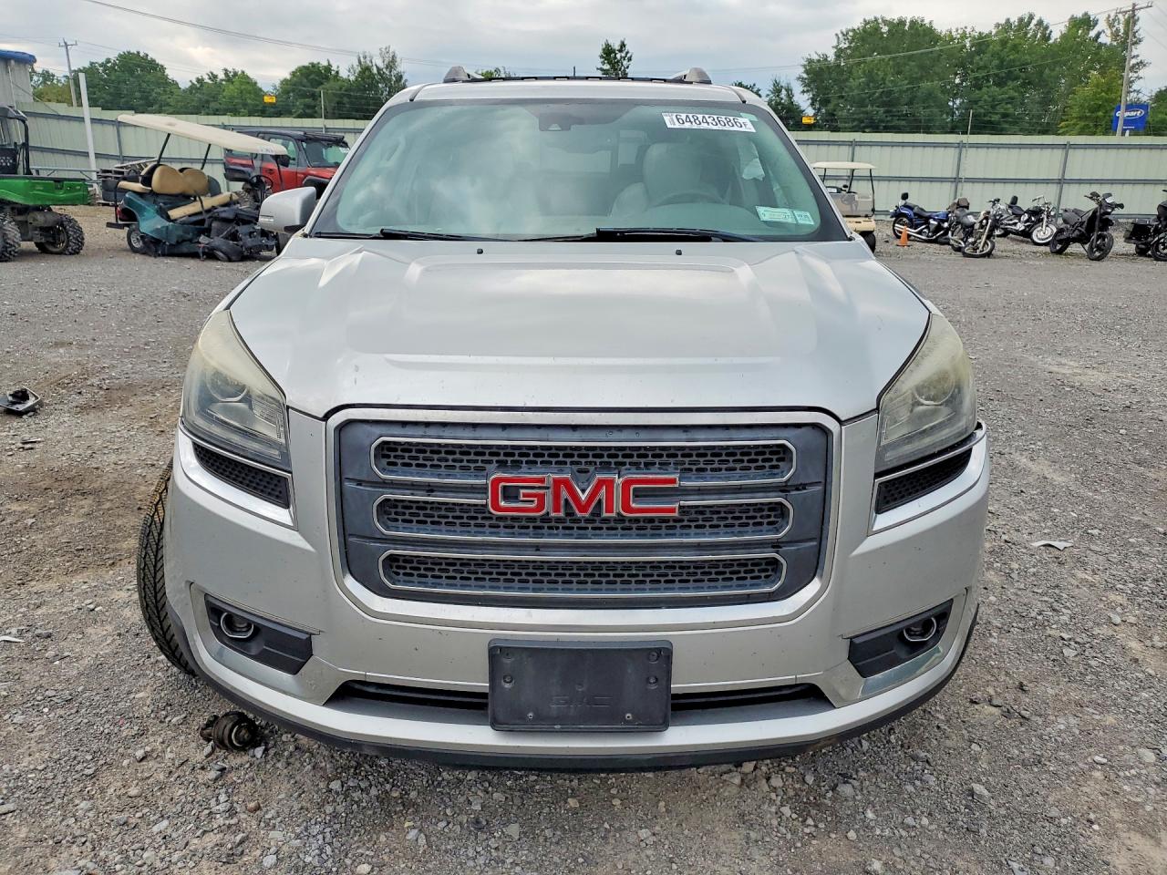 2015 Gmc Acadia Slt-1 Silver vin: 1GKKVRKD7FJ155604