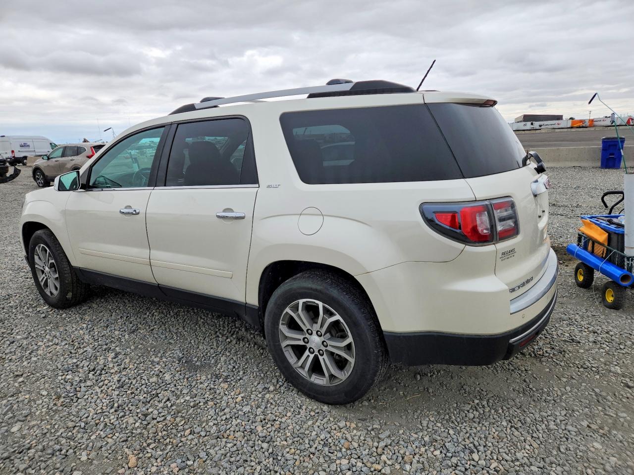 2015 Gmc Acadia Slt-1 White vin: 1GKKVRKD7FJ269649