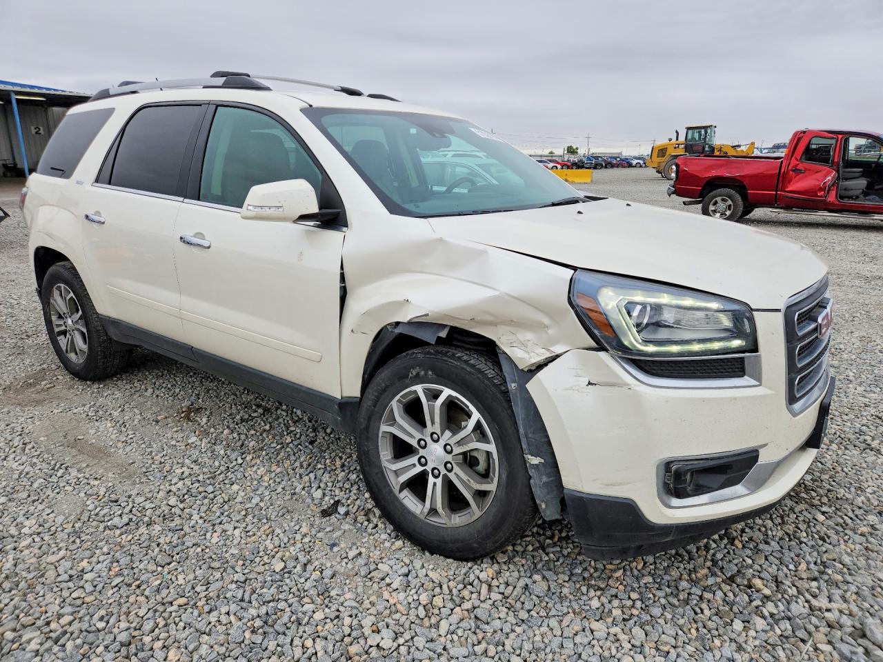 2015 Gmc Acadia Slt-1 White vin: 1GKKVRKD7FJ269649