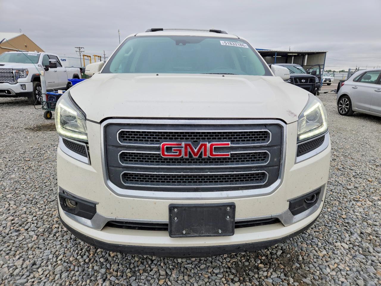 2015 Gmc Acadia Slt-1 White vin: 1GKKVRKD7FJ269649