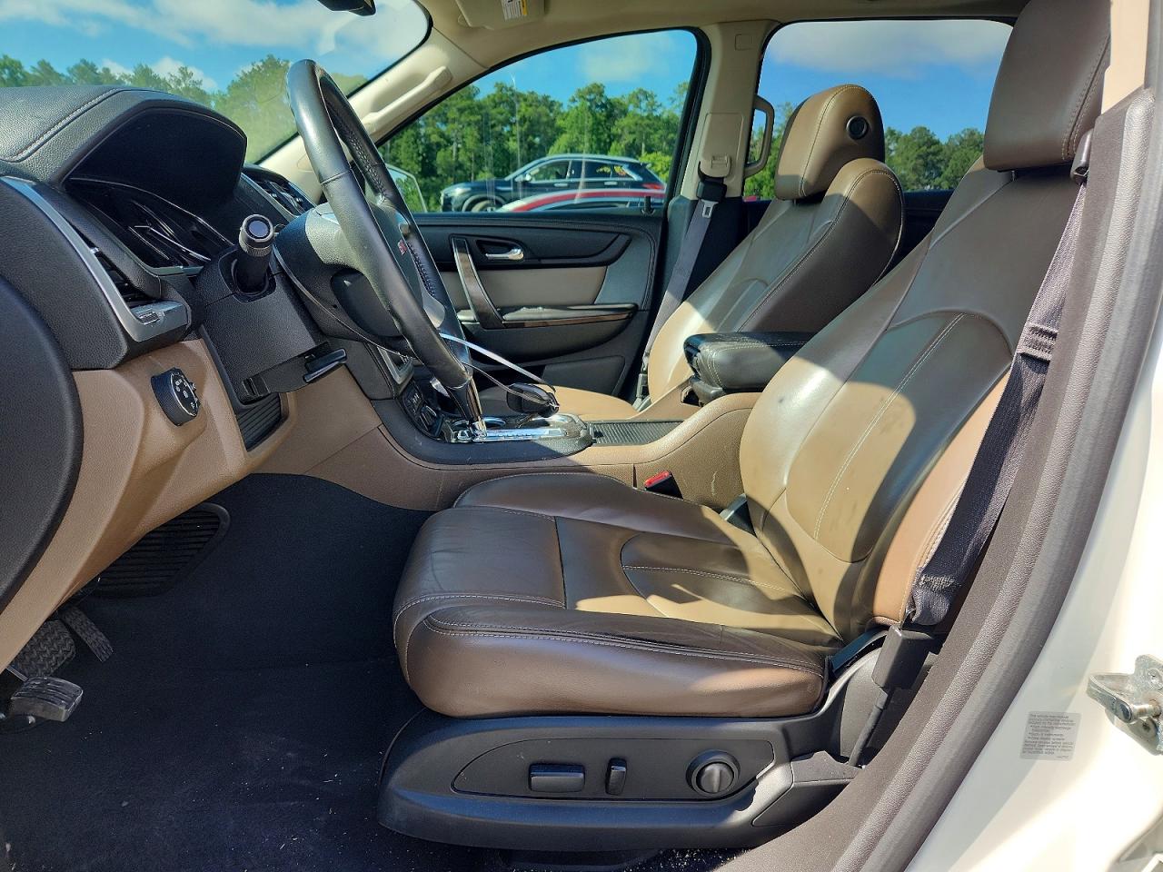 2015 Gmc Acadia Slt-1 White vin: 1GKKVRKD7FJ270316