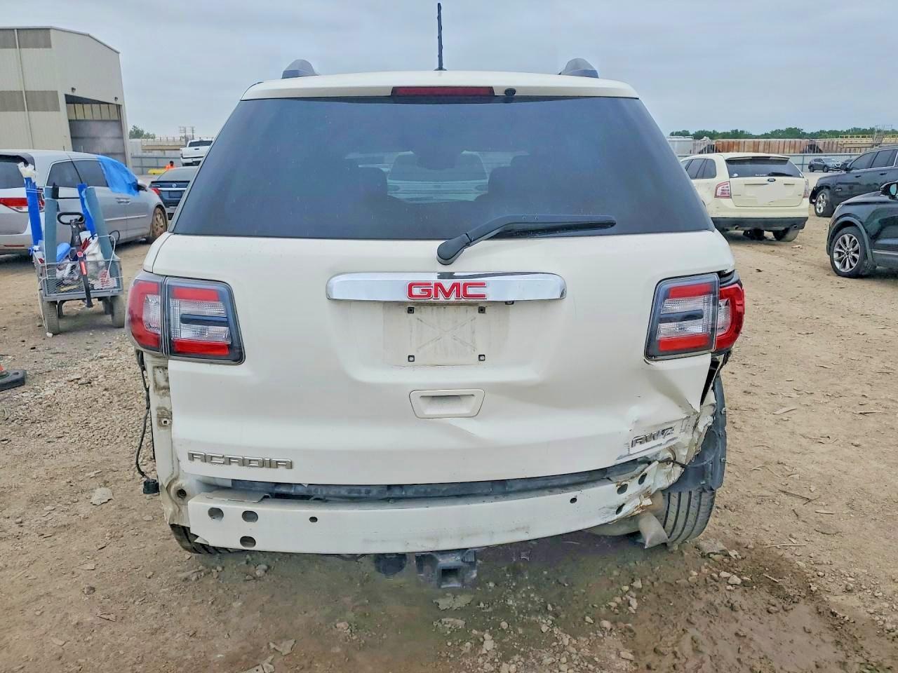 2015 Gmc Acadia Slt-1 Белый vin: 1GKKVRKD7FJ326819