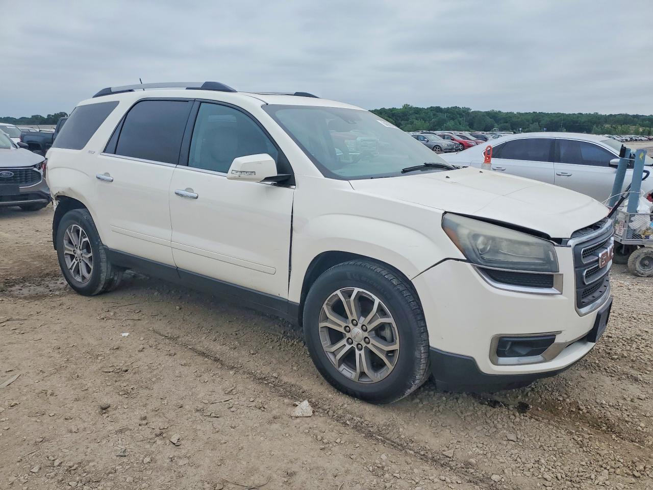 2015 Gmc Acadia Slt-1 Белый vin: 1GKKVRKD7FJ326819