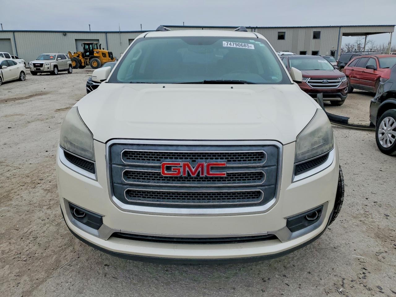 2013 Gmc Acadia Slt-1 White vin: 1GKKVRKD8DJ225981
