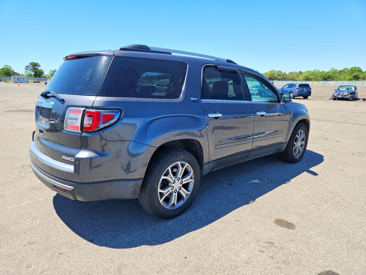 2014 Gmc Acadia Slt-1 Charcoal vin: 1GKKVRKD8EJ144707