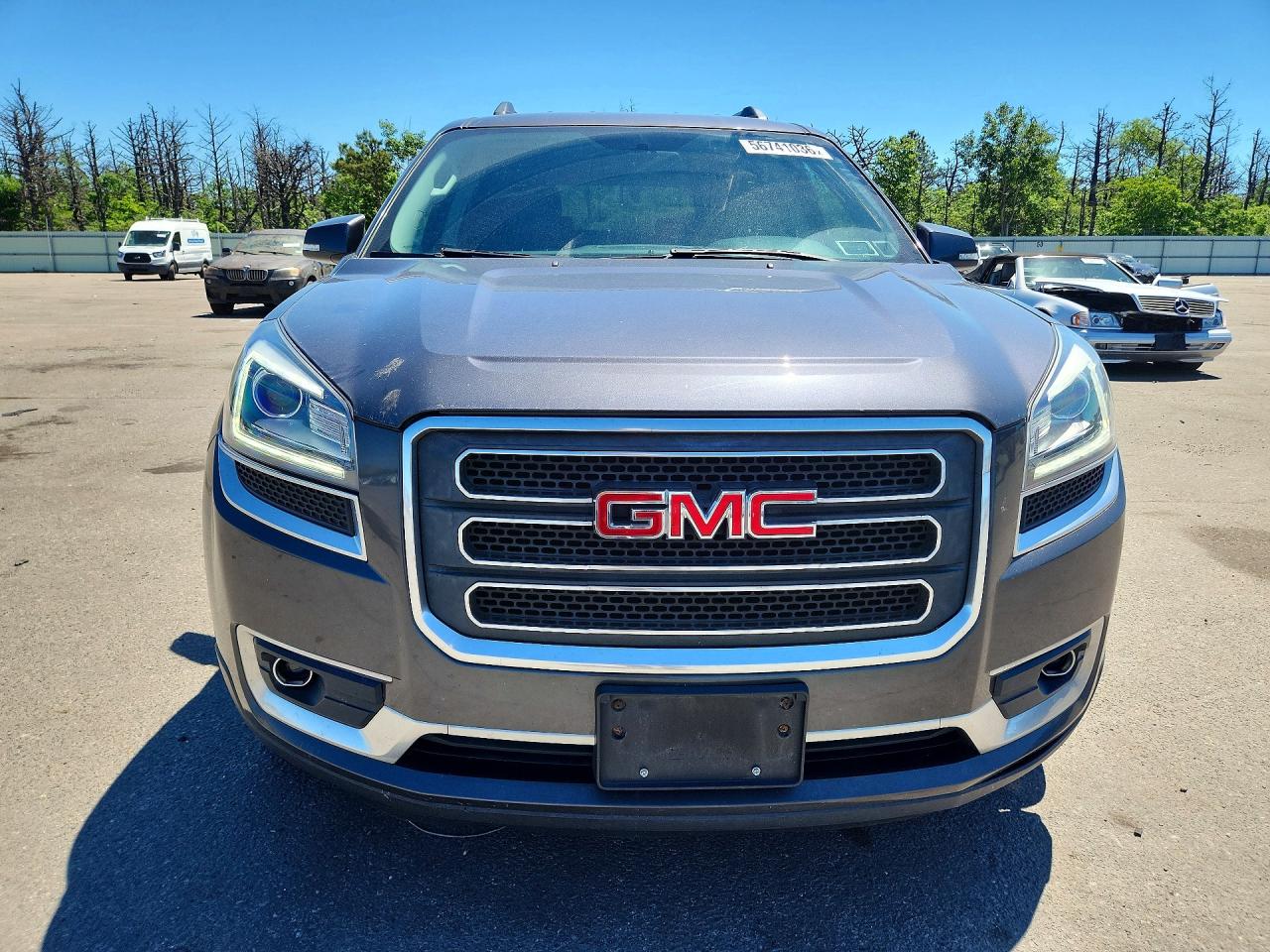 2014 Gmc Acadia Slt-1 Charcoal vin: 1GKKVRKD8EJ144707