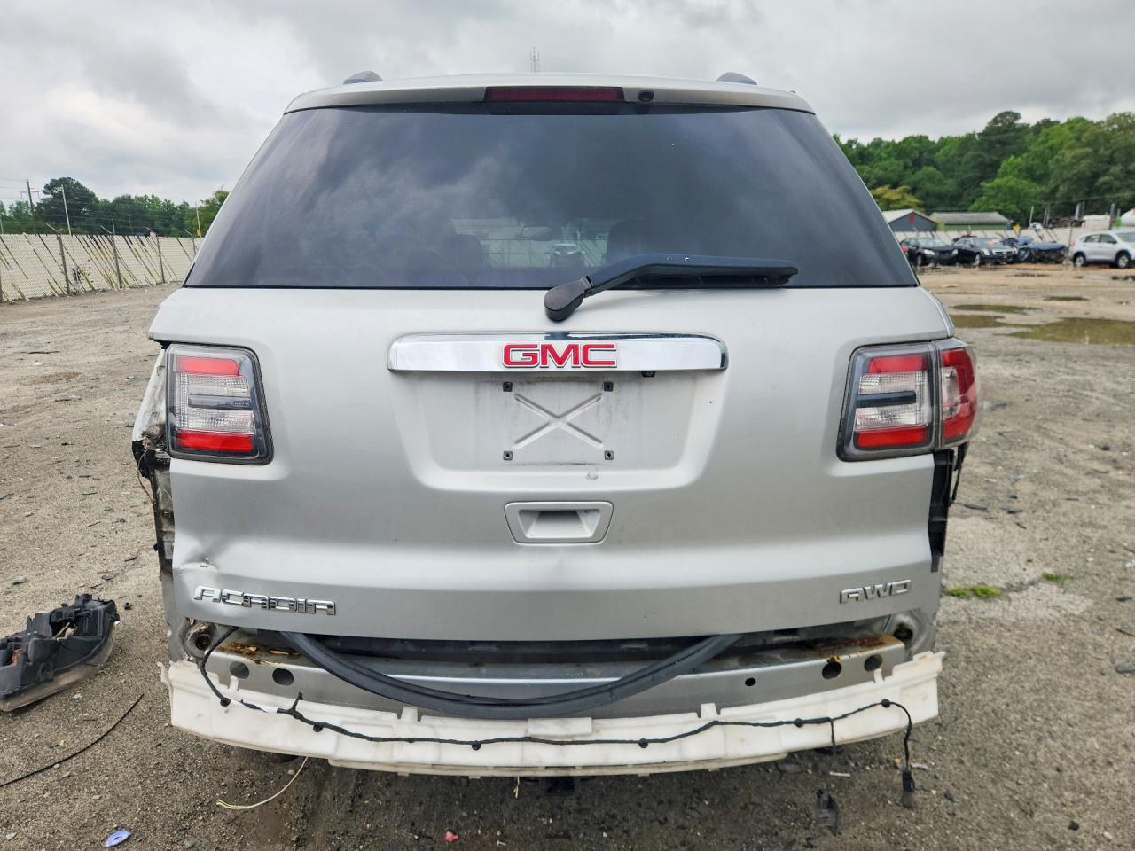 2014 Gmc Acadia Slt-1 Silver vin: 1GKKVRKD8EJ349346