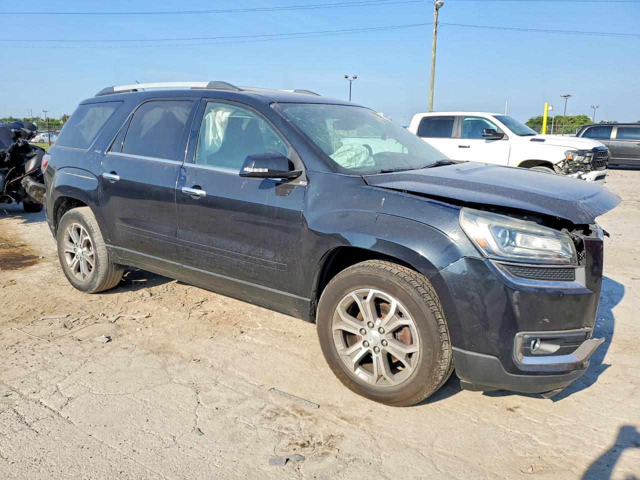 2014 Gmc Acadia Slt-1 Gray vin: 1GKKVRKD8EJ373663