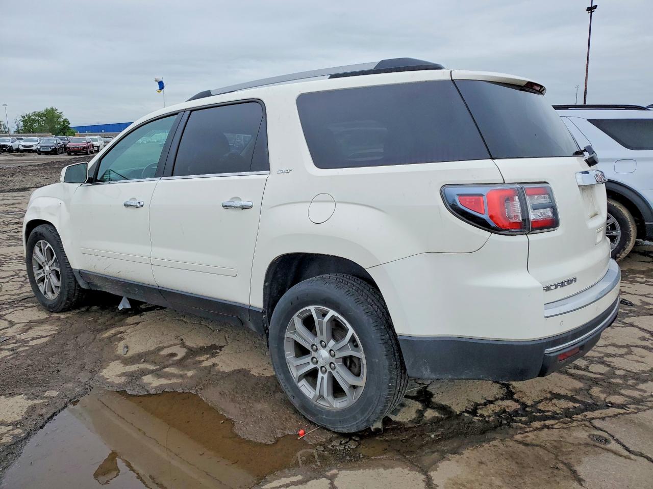 2015 Gmc Acadia White vin: 1GKKVRKD8FJ100885