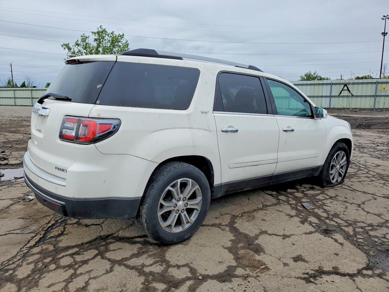 2015 Gmc Acadia White vin: 1GKKVRKD8FJ100885