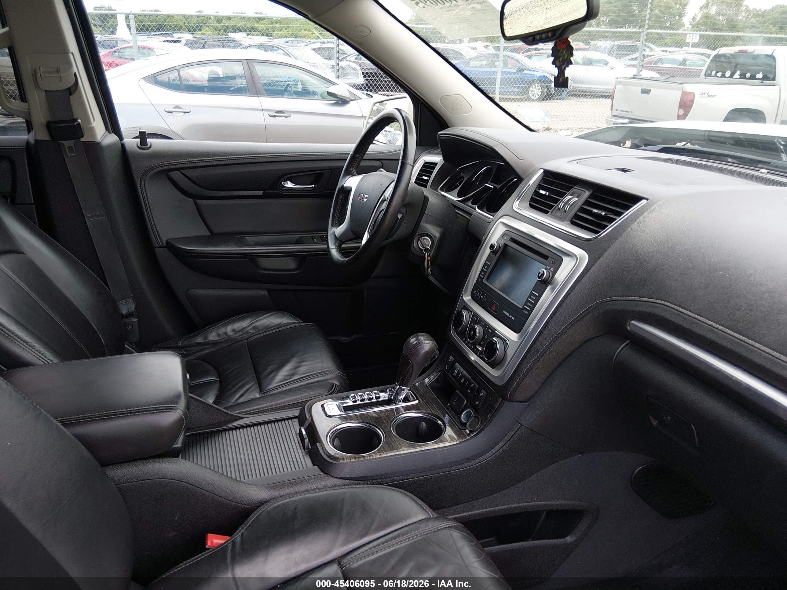2015 Gmc Acadia Slt-1 White vin: 1GKKVRKD8FJ103995