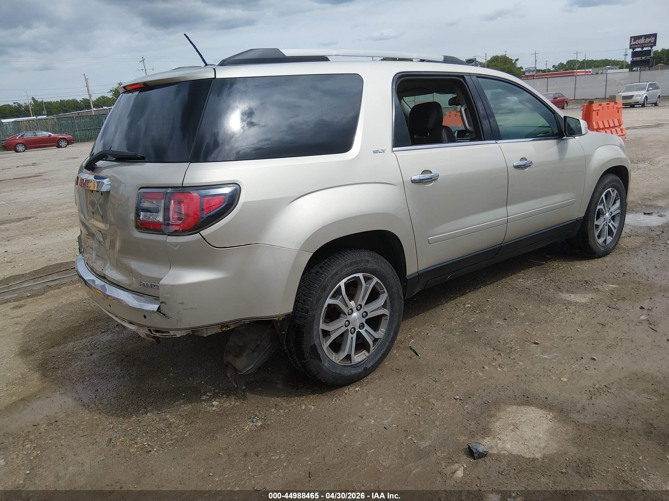 2015 Gmc Acadia Slt-1 Champagne vin: 1GKKVRKD8FJ104001