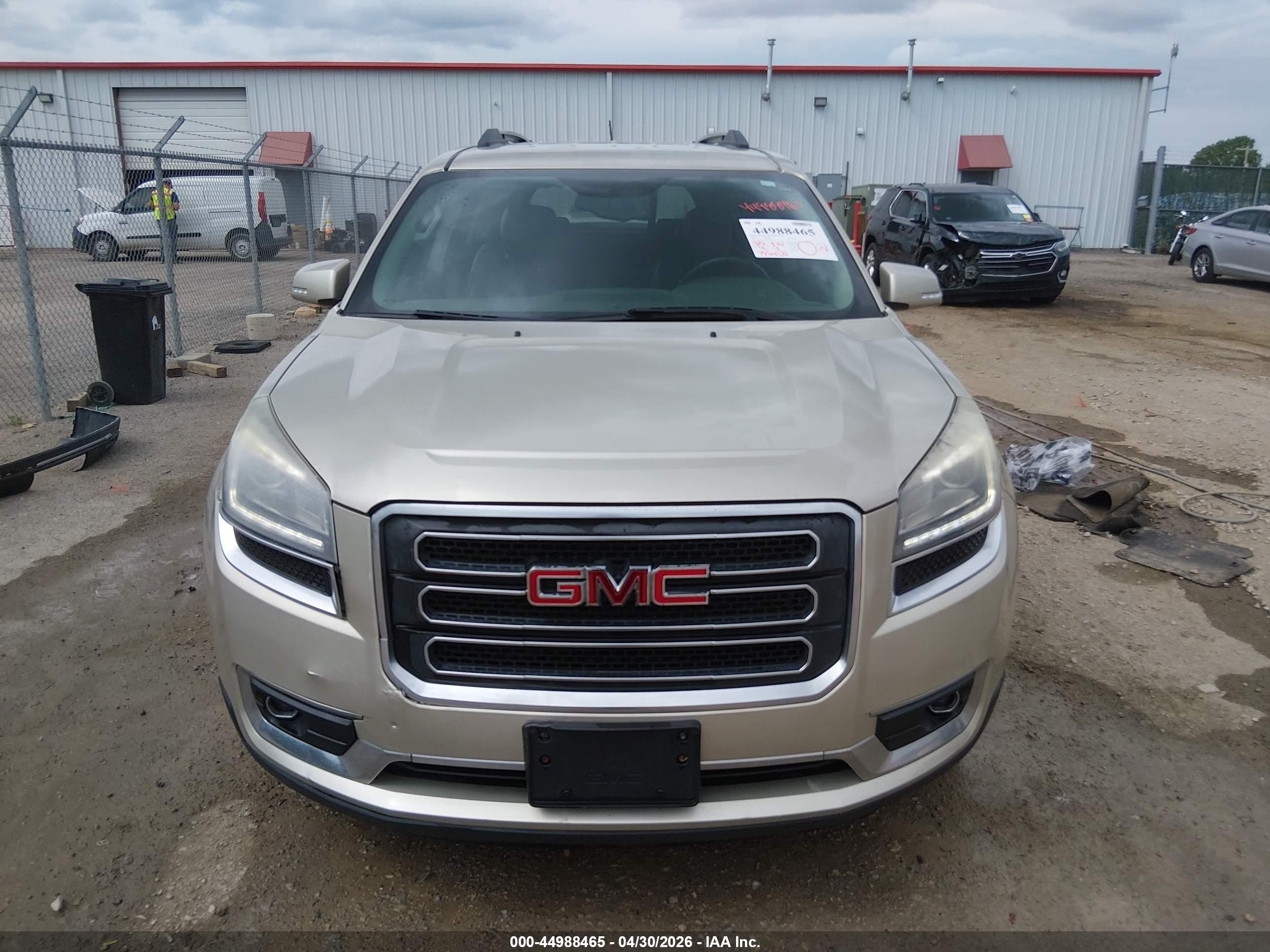 2015 Gmc Acadia Slt-1 Champagne vin: 1GKKVRKD8FJ104001