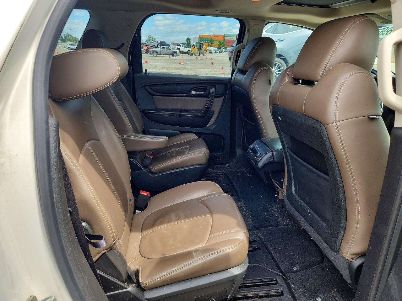 2015 Gmc Acadia Slt-1 White vin: 1GKKVRKD8FJ128881