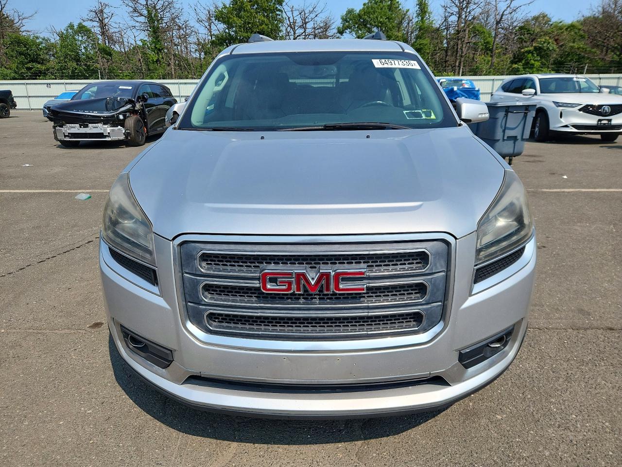 2015 Gmc Acadia Slt-1 Silver vin: 1GKKVRKD8FJ132431