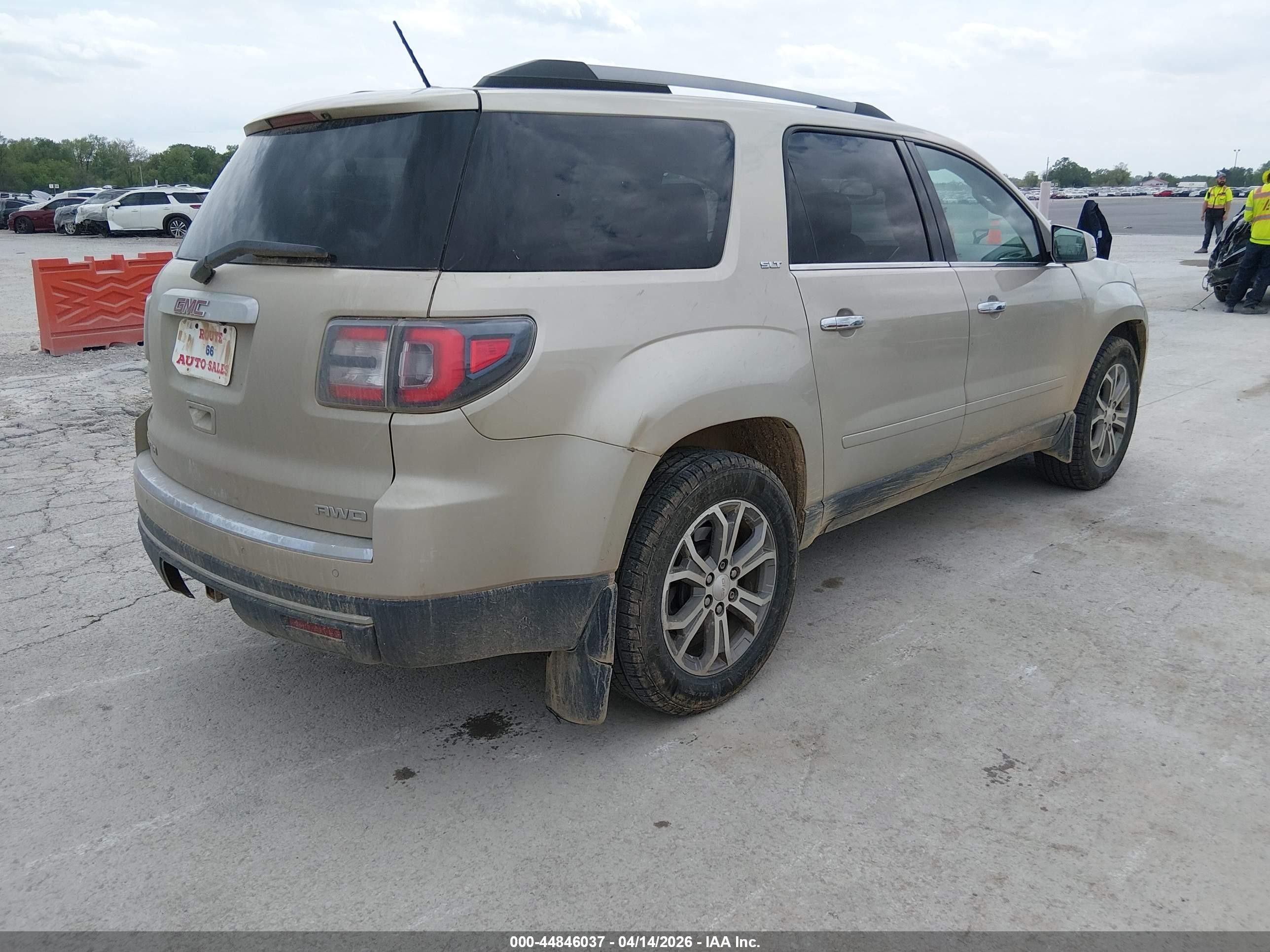 2015 Gmc Acadia Slt-1 Champagne vin: 1GKKVRKD8FJ144496