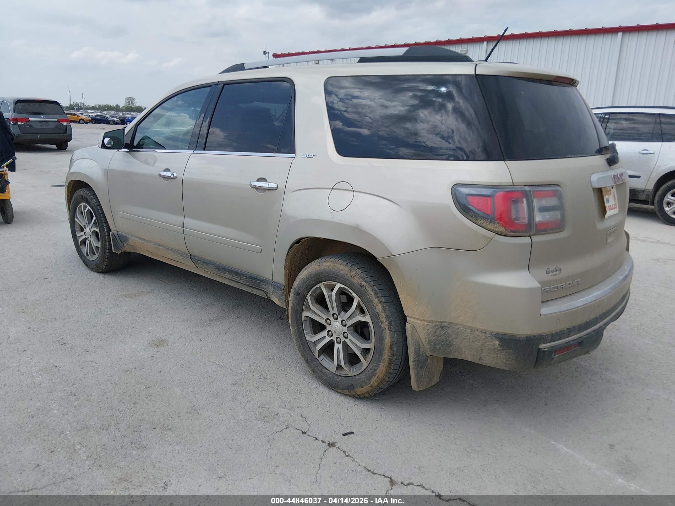 2015 Gmc Acadia Slt-1 Champagne vin: 1GKKVRKD8FJ144496