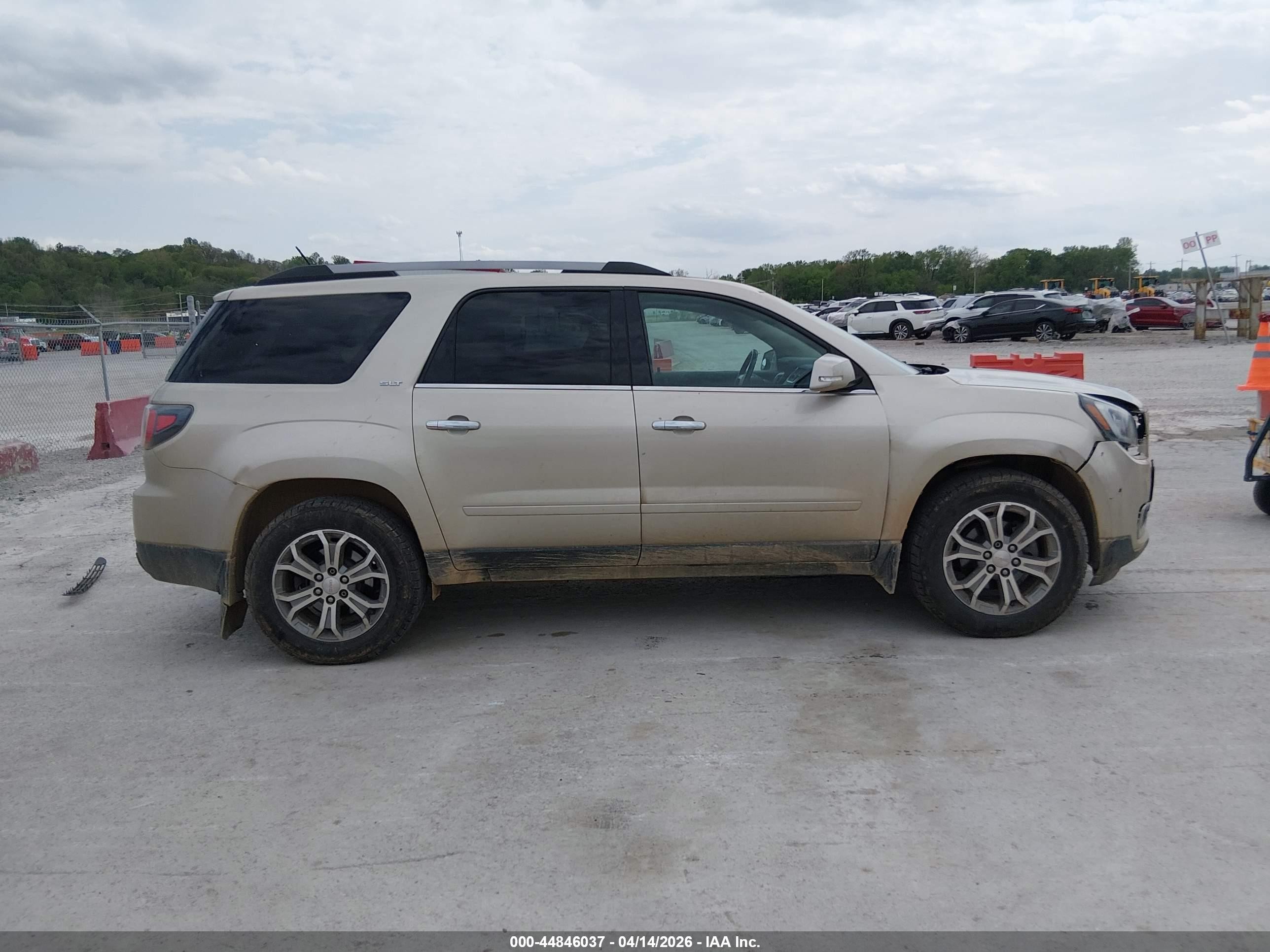 2015 Gmc Acadia Slt-1 Champagne vin: 1GKKVRKD8FJ144496