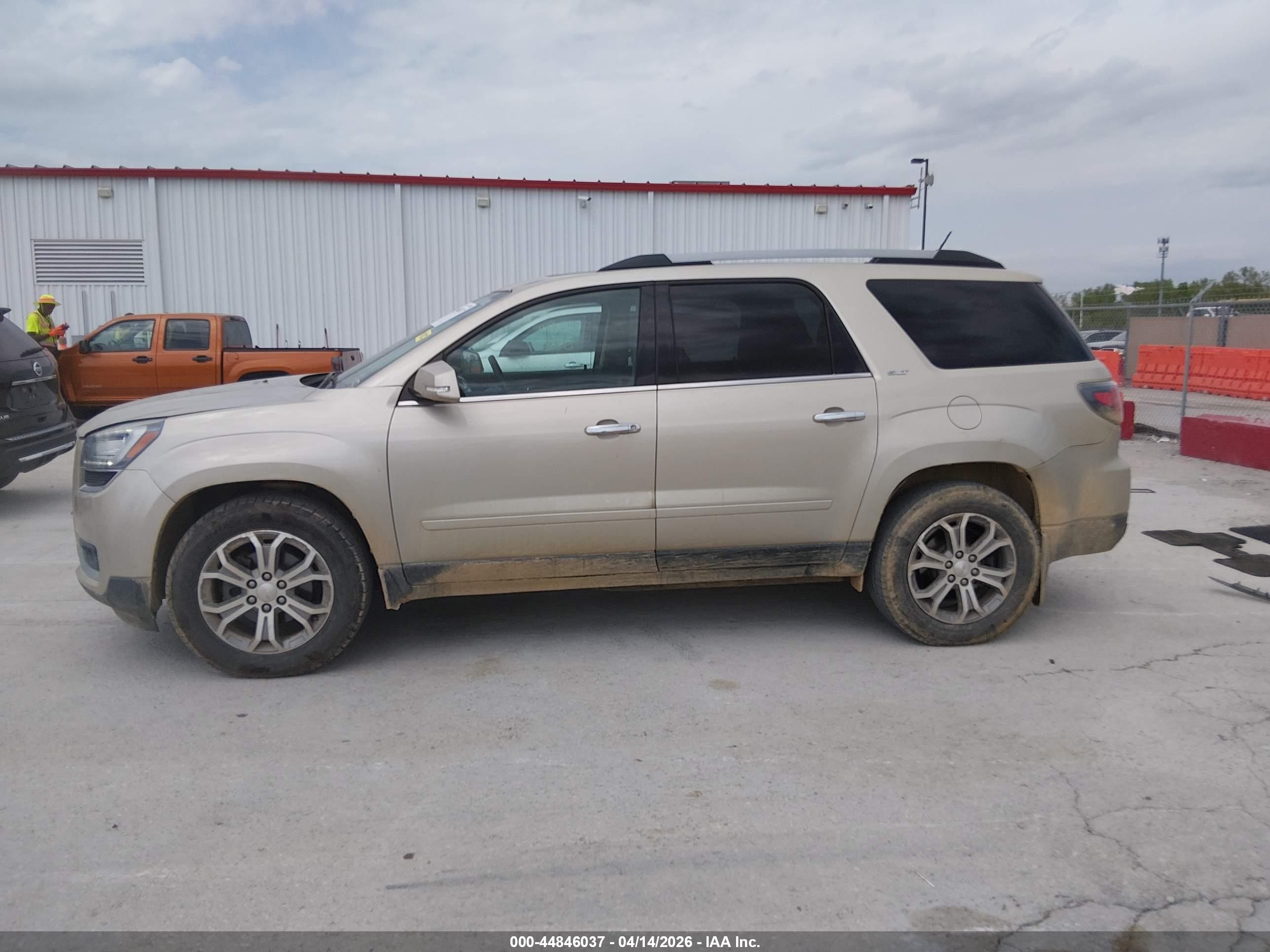 2015 Gmc Acadia Slt-1 Champagne vin: 1GKKVRKD8FJ144496