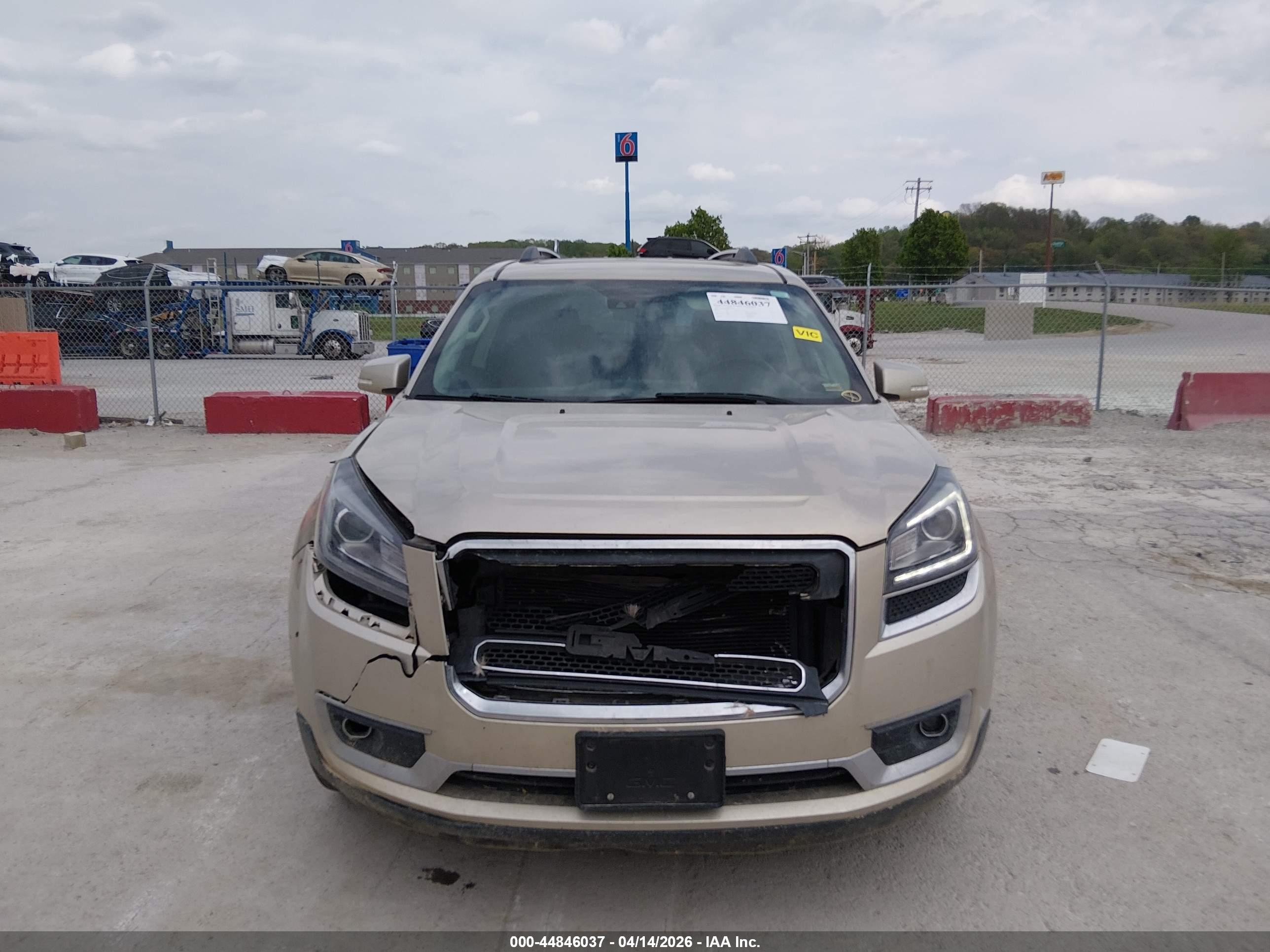 2015 Gmc Acadia Slt-1 Champagne vin: 1GKKVRKD8FJ144496