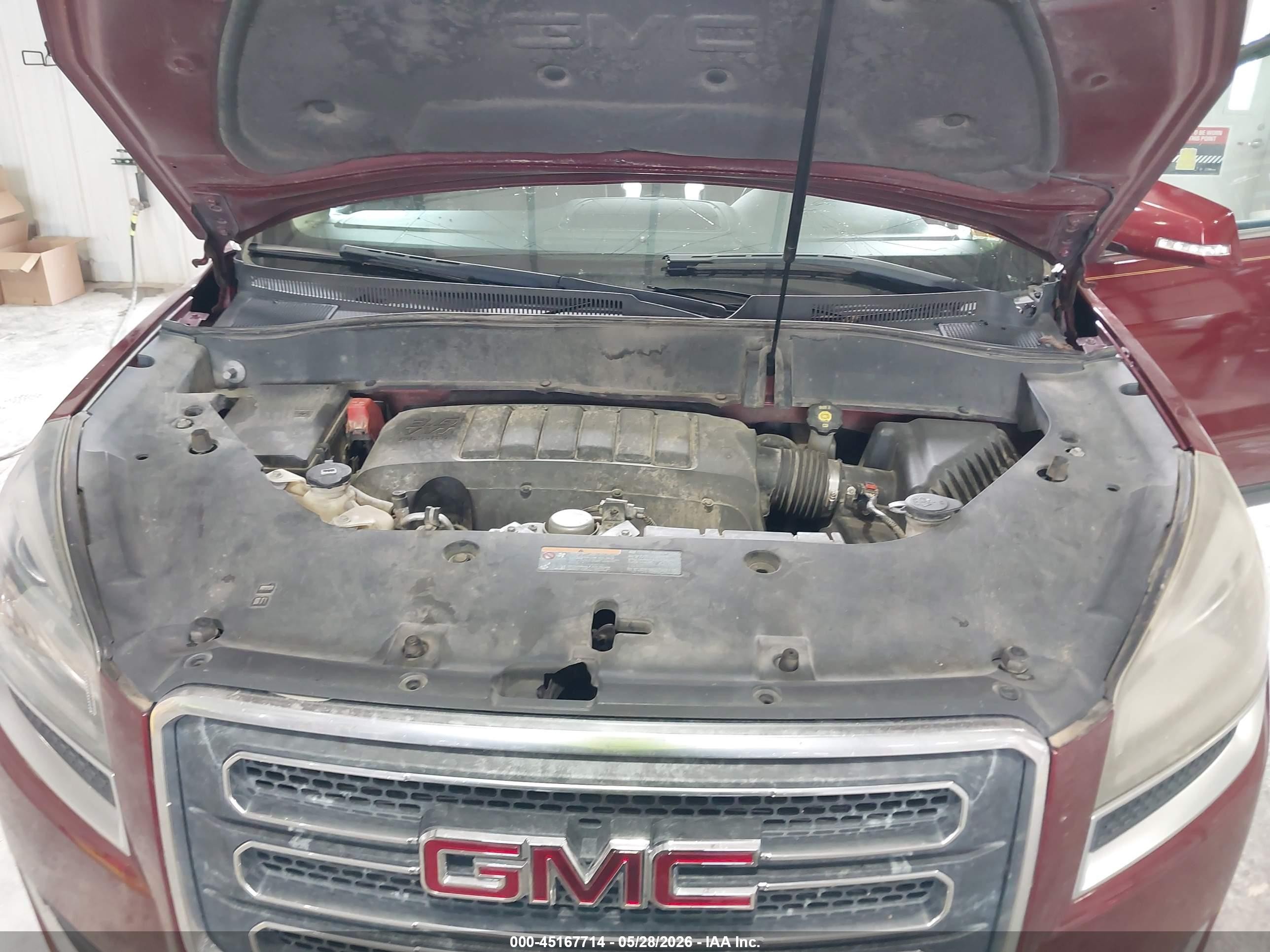 2015 Gmc Acadia Slt-1 Red vin: 1GKKVRKD8FJ145096