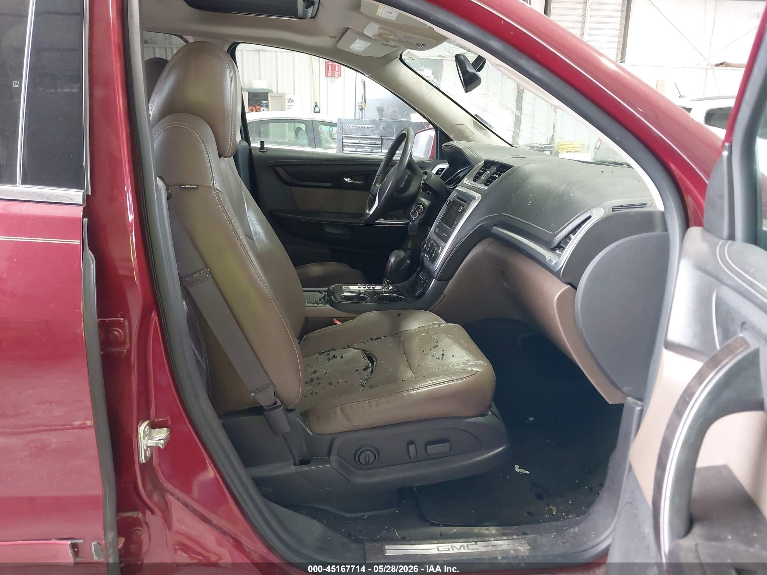 2015 Gmc Acadia Slt-1 Red vin: 1GKKVRKD8FJ145096