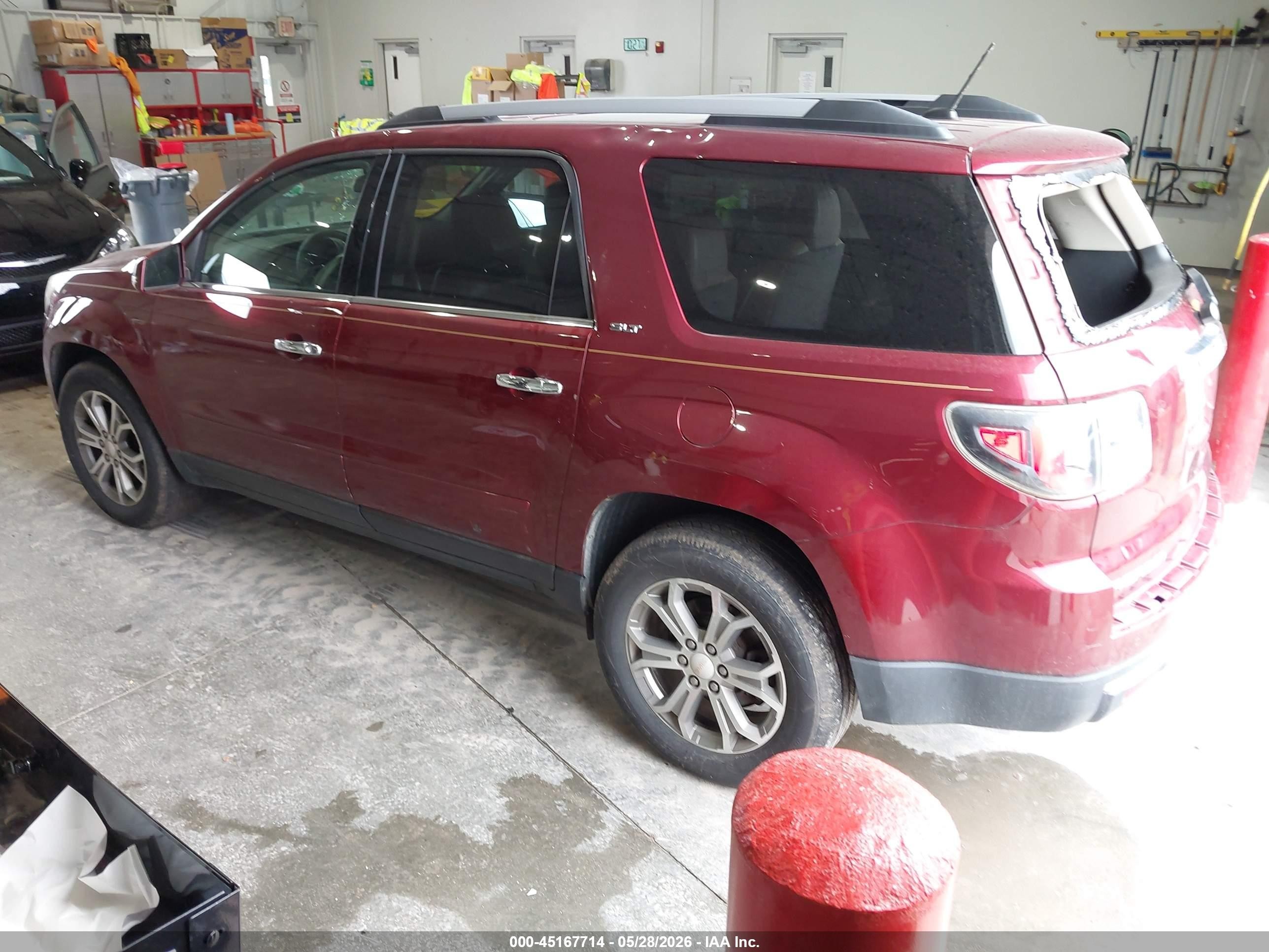 2015 Gmc Acadia Slt-1 Red vin: 1GKKVRKD8FJ145096
