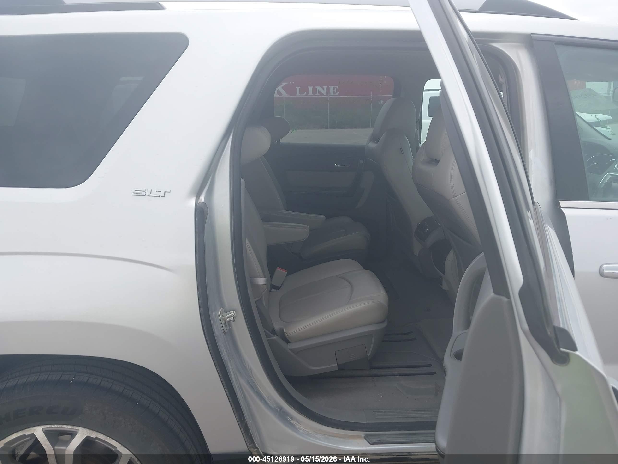 2015 Gmc Acadia Slt-1 Silver vin: 1GKKVRKD8FJ211730