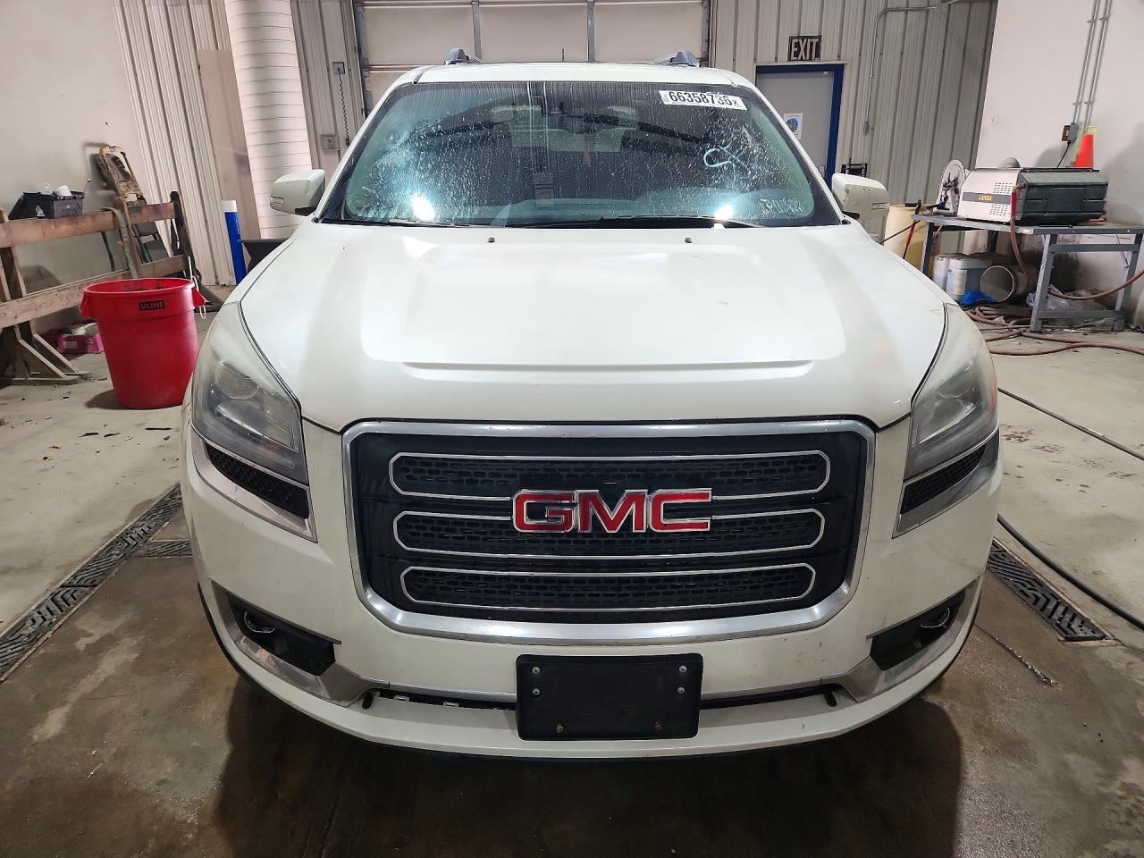 2015 Gmc Acadia Slt-1 White vin: 1GKKVRKD8FJ215941