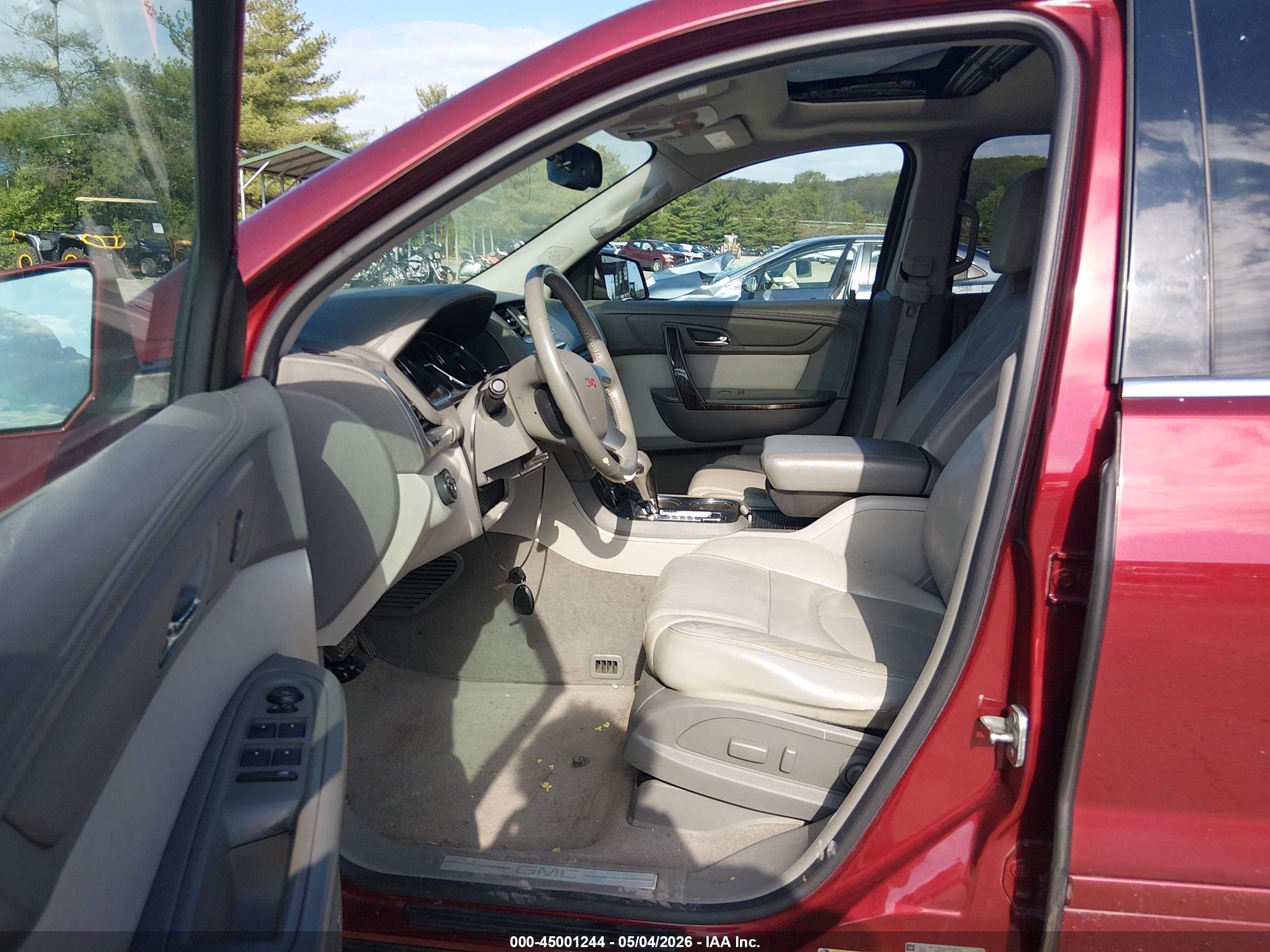 2015 Gmc Acadia Slt-1 Maroon vin: 1GKKVRKD8FJ268770