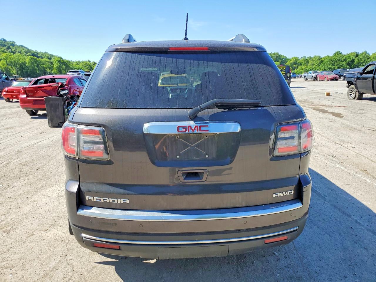 2015 Gmc Acadia Slt-1 Charcoal vin: 1GKKVRKD8FJ270289