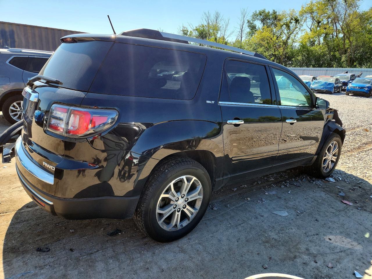 2015 Gmc Acadia Slt-1 Black vin: 1GKKVRKD8FJ283737