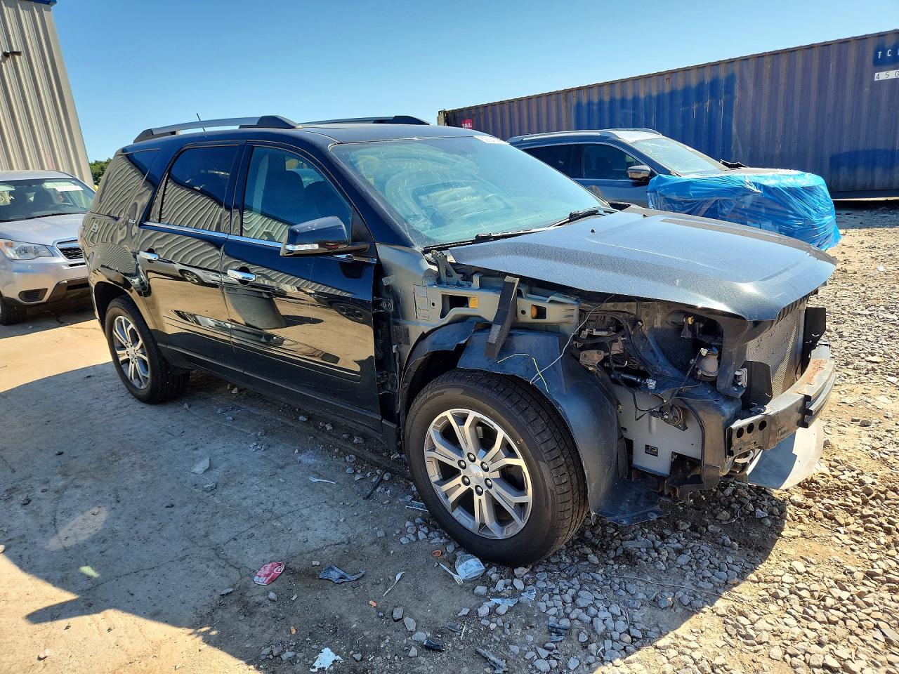 2015 Gmc Acadia Slt-1 Black vin: 1GKKVRKD8FJ283737