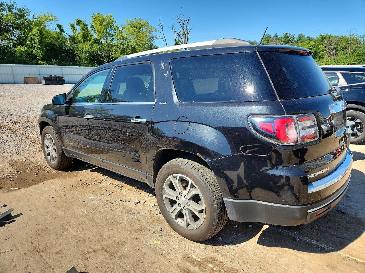 2015 Gmc Acadia Slt-1 Black vin: 1GKKVRKD8FJ283737