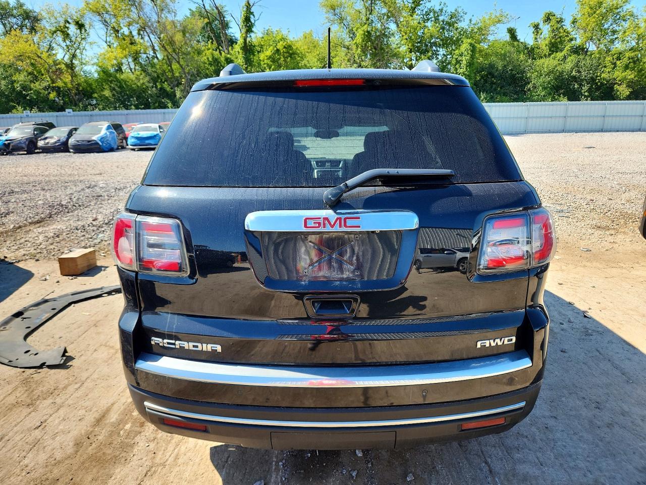2015 Gmc Acadia Slt-1 Black vin: 1GKKVRKD8FJ283737