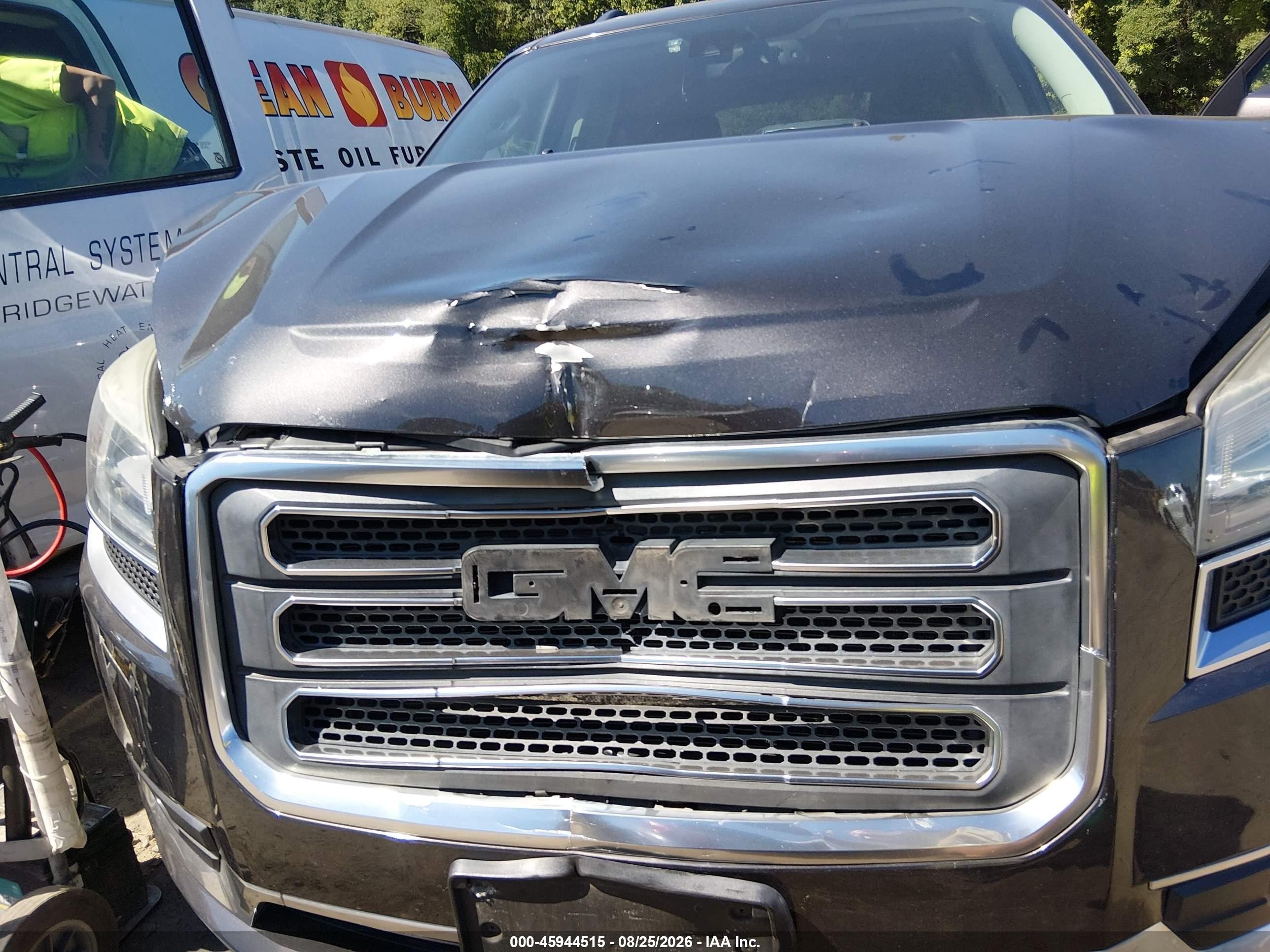2015 Gmc Acadia Slt Gray vin: 1GKKVRKD8FJ307244