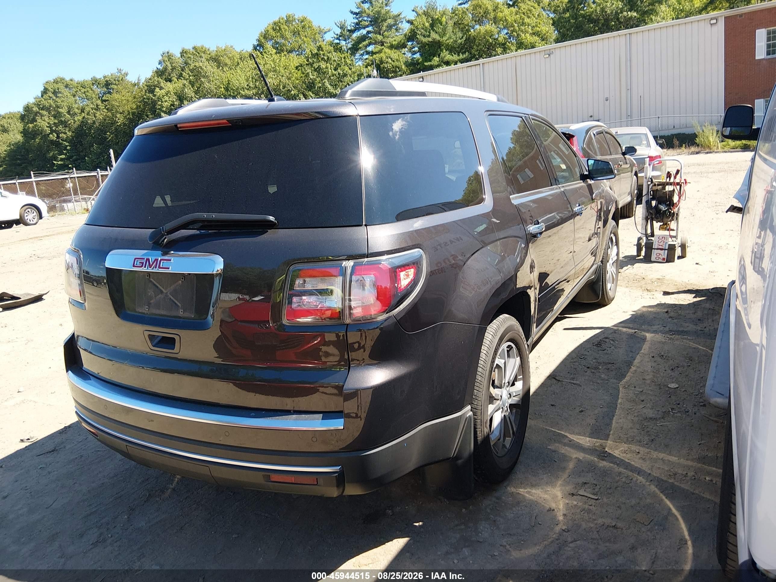 2015 Gmc Acadia Slt Gray vin: 1GKKVRKD8FJ307244
